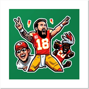 Jason Kelce Style Posters and Art